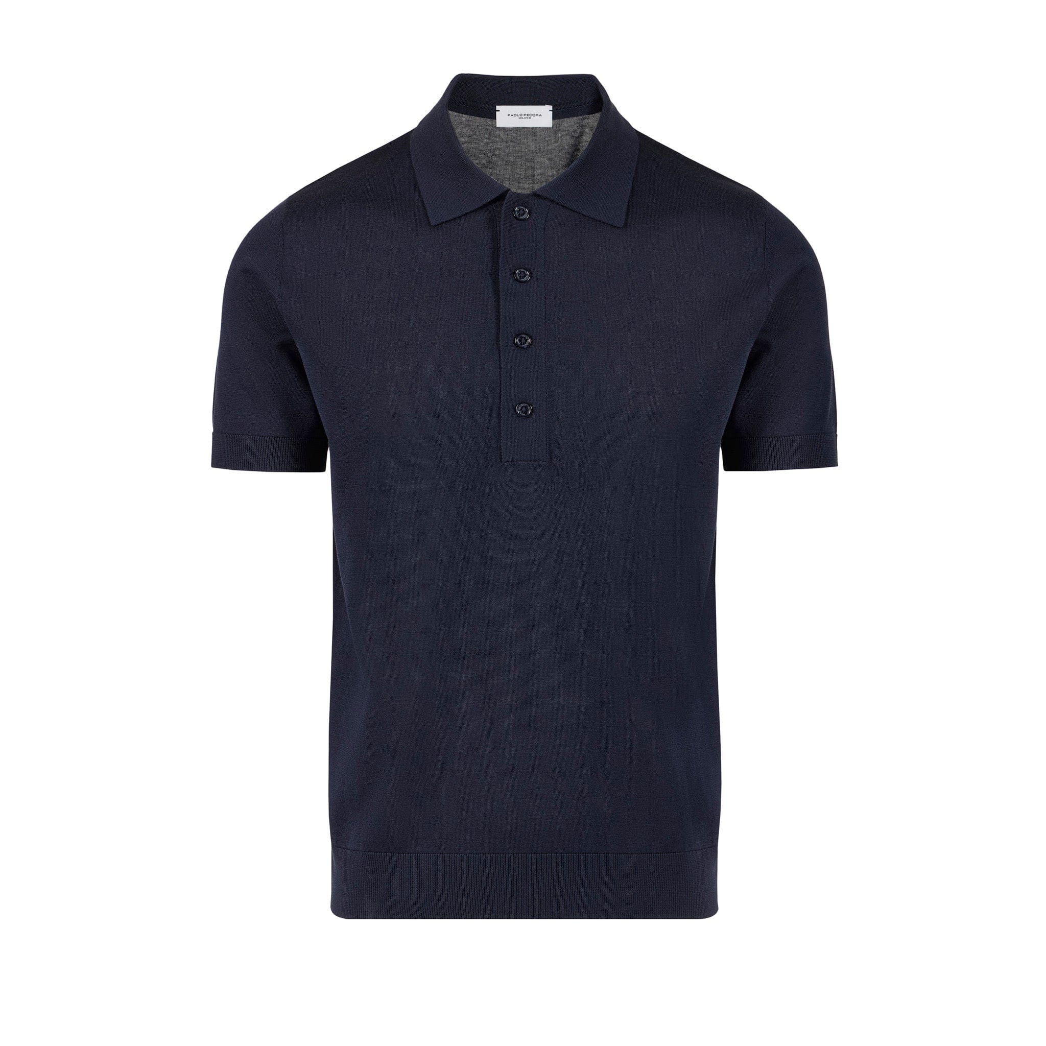 Maglia A Polo Blu Maglia A Polo Paolo Pecora