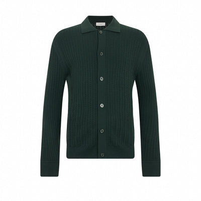 Camicia Maglia Verde Scuro Camicia Maglia Paolo Pecora