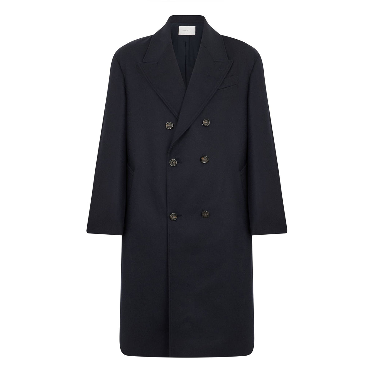 Cappotto Tessuto Blu Cappotto Tessuto Paolo Pecora