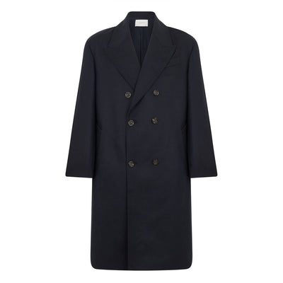Cappotto Tessuto Blu Cappotto Tessuto Paolo Pecora