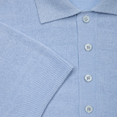 Maglia A Polo Azzurro Maglia A Polo Paolo Pecora
