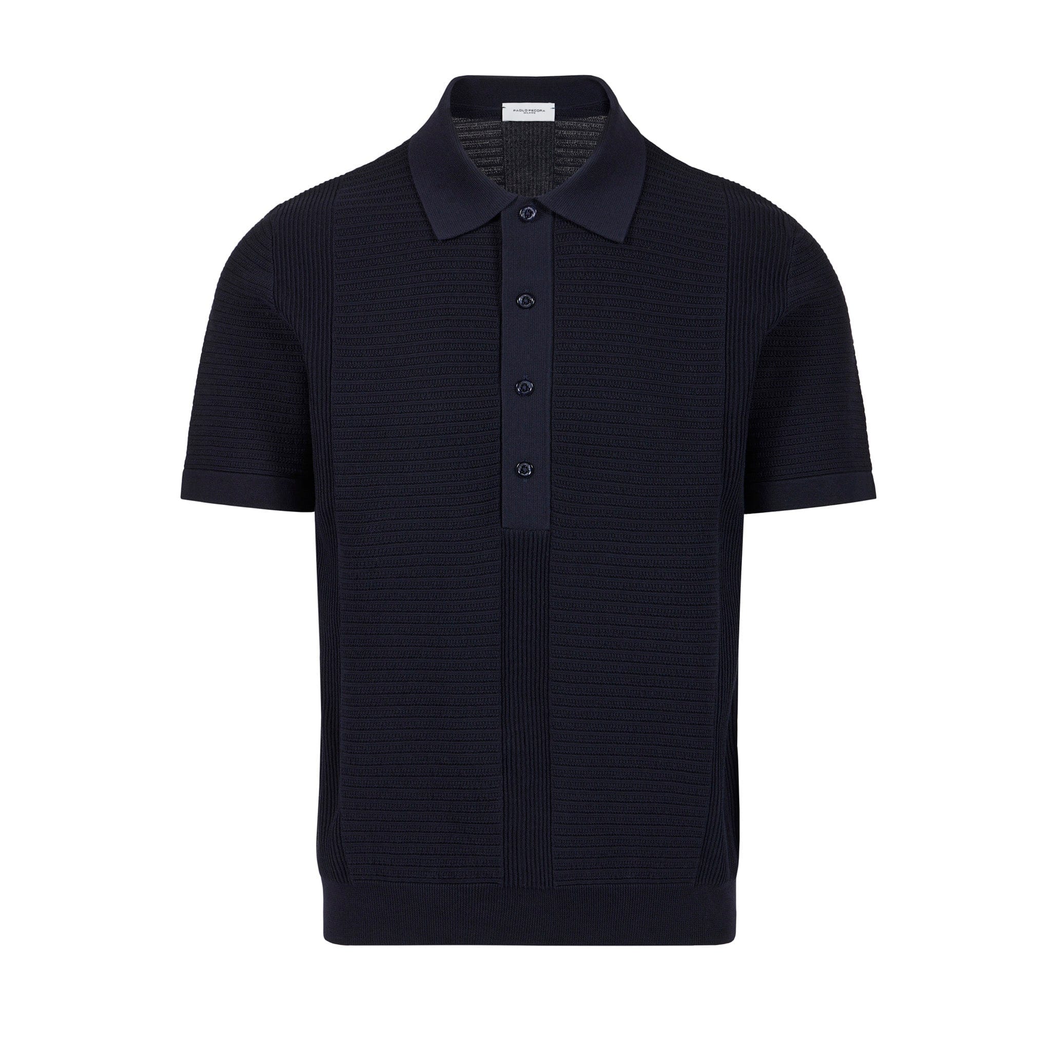 Maglia A Polo Blu Maglia A Polo Paolo Pecora