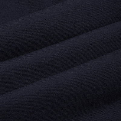 Maglia a Polo Loose Fit con Collo Aperto in Cotone Blu Maglia A Polo Paolo Pecora