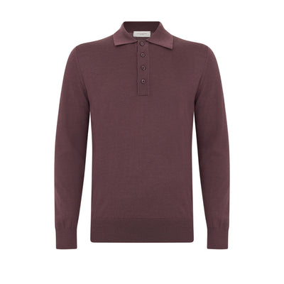 Maglia A Polo Viola Maglia A Polo Paolo Pecora