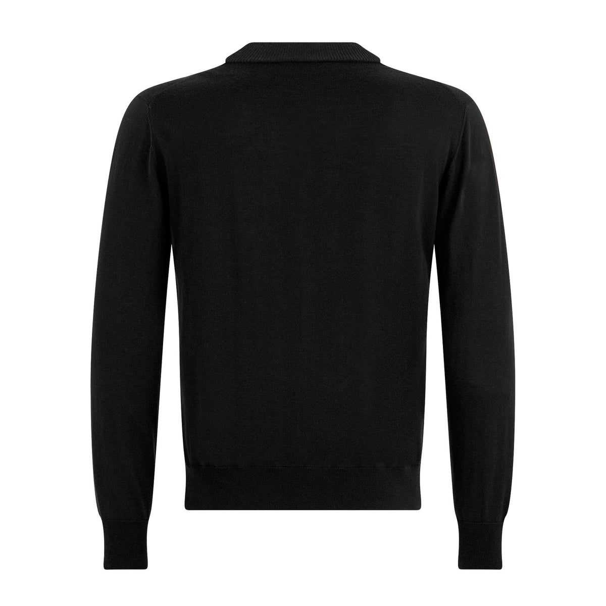 Maglia Cardigan Nero Maglia Cardigan Paolo Pecora