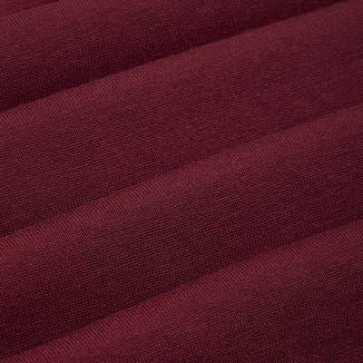 Maglia Girocollo a Maniche Corte in Seta Cotone Mattone Scuro Maglia Girocollo Paolo Pecora