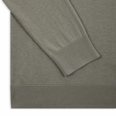 Maglia Girocollo in Seta Cotone Militare Maglia Girocollo Paolo Pecora