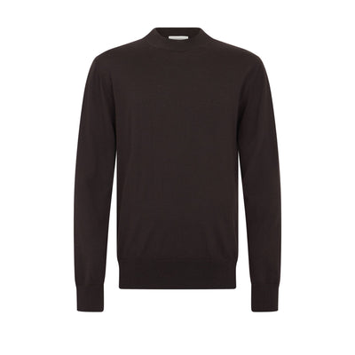 Maglia Girocollo Marrone Maglia Girocollo Paolo Pecora