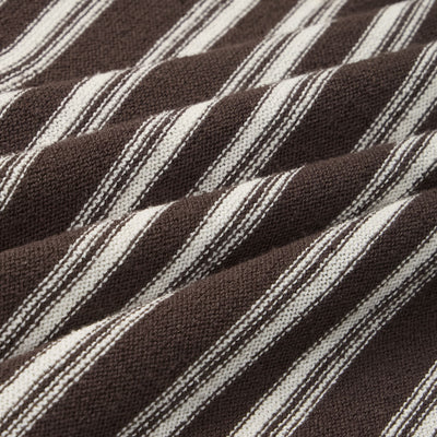 Maglia Girocollo Marrone Scuro Maglia Girocollo Paolo Pecora