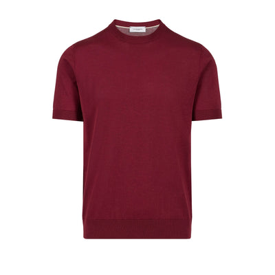 Maglia Girocollo Mattone Scuro Maglia Girocollo Paolo Pecora