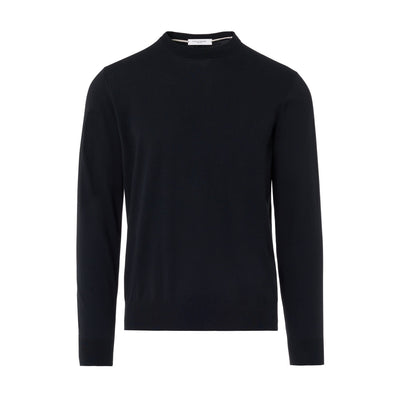 Maglia Girocollo Nero Maglia Girocollo Paolo Pecora