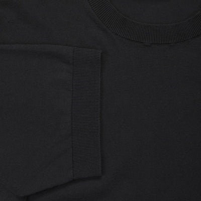 Maglia Girocollo Nero Maglia Girocollo Paolo Pecora