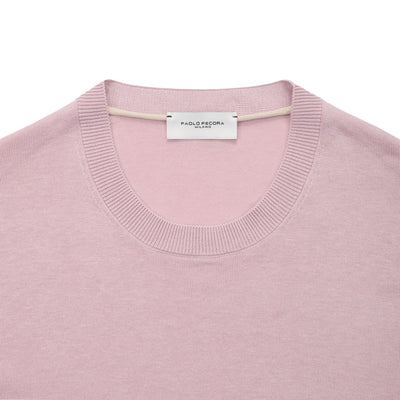 Maglia Girocollo Rosa Maglia Girocollo Paolo Pecora