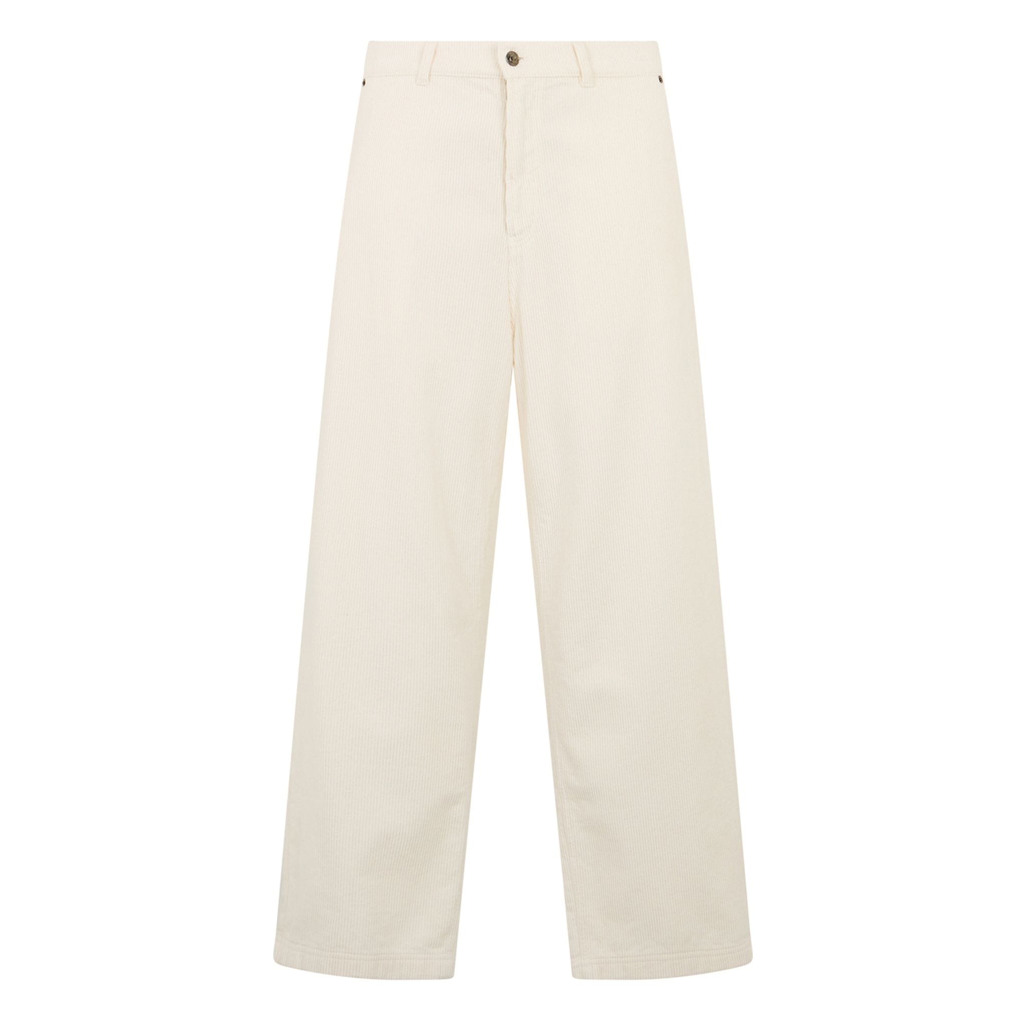 Pantalone 5 Tasche Panna Pantalone 5 Tasche Paolo Pecora