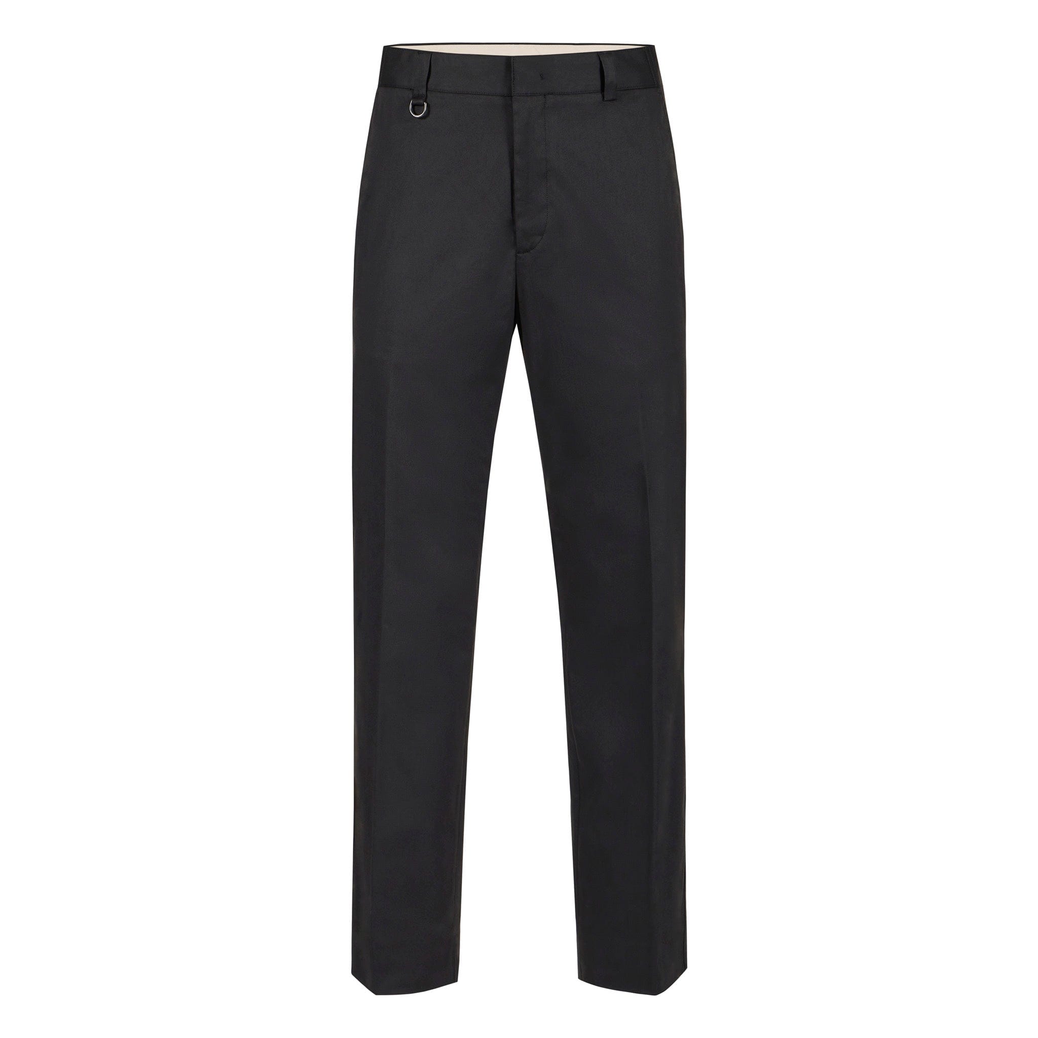 Pantalone Tessuto Nero Pantalone Tessuto Paolo Pecora