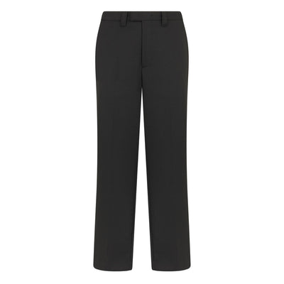 Pantalone Tessuto Nero Pantalone Tessuto Paolo Pecora